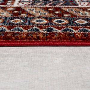 Flair Rugs Babylon Traditional Rug Red Red