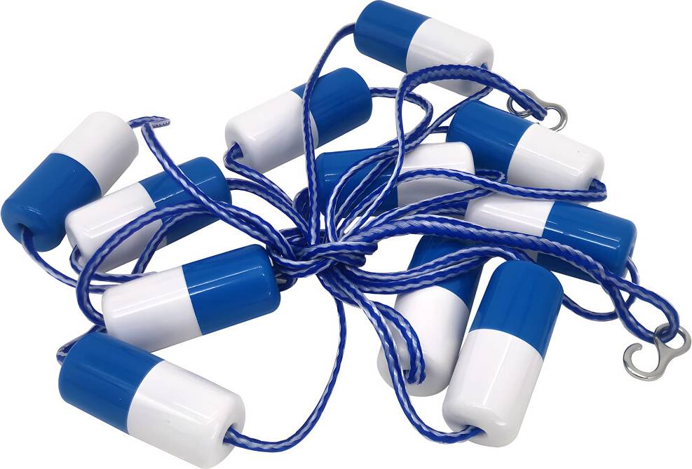 FibroPool Floating Pool Safety Rope 22 Foot