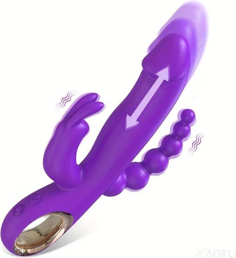 Thrusting dildo Sex Toys Thrusting Dildo Rabbit Vibrator 1 pc