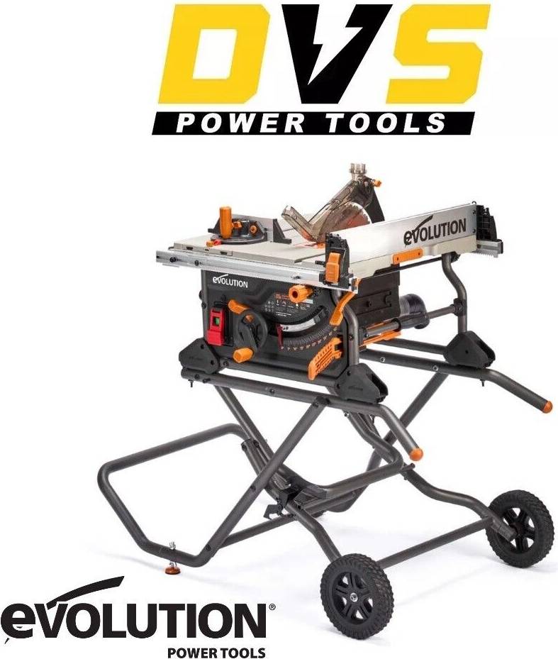 Evolution R255TBL Portable Table Saw 255mm
