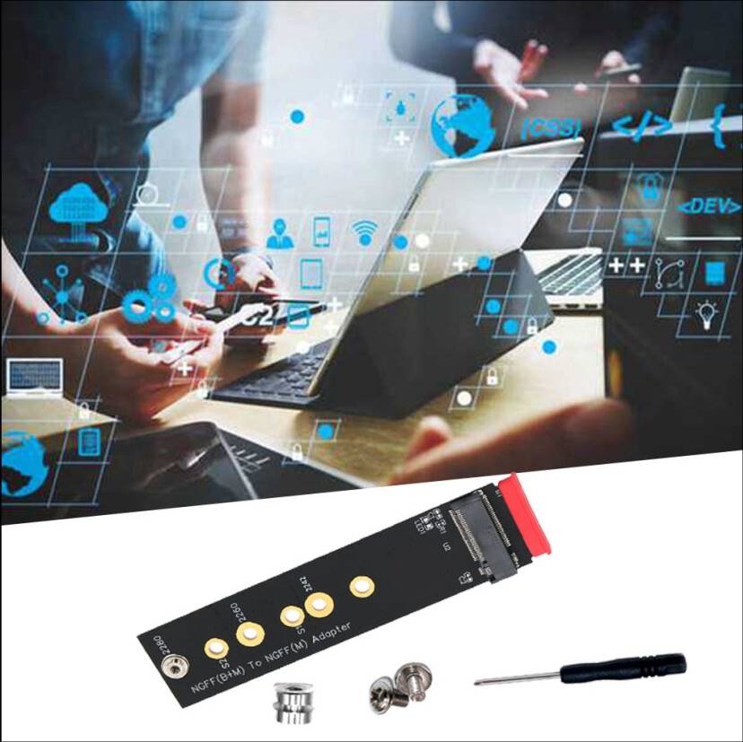 Tlily M.2 Key B+M To Key M Adapter