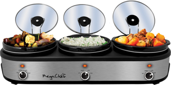 Buffet server MegaChef Buffet Server Slow Cooker 2.5 Quarts