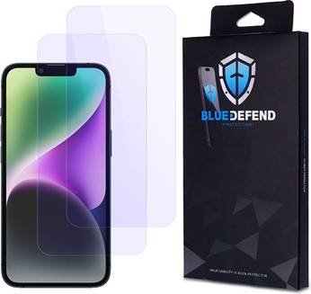 iPhone 14 Plus BlueDefend Tempered Glass Screen Protector 2 Pcs