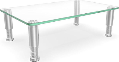 Computer monitor riser Hemudu Clear Computer Monitor Stand Riser HD01T-002