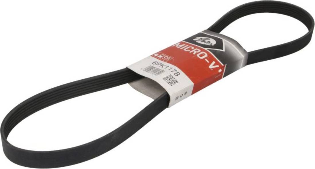 Gates Micro-V Multi-Ribbed Belt 6PK1178