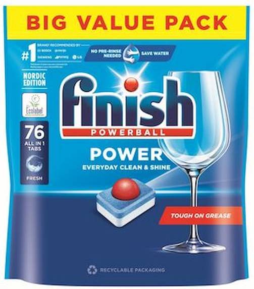 Finish Power All In One 76 Tabletter