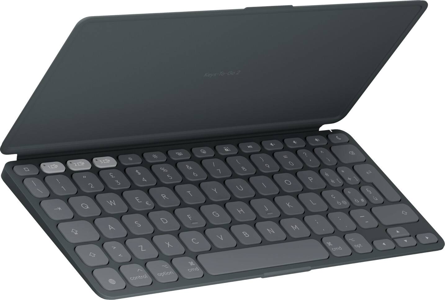 Logitech ipad keyboard Logitech Keys-To-Go 2 iPad Keyboard Graphite