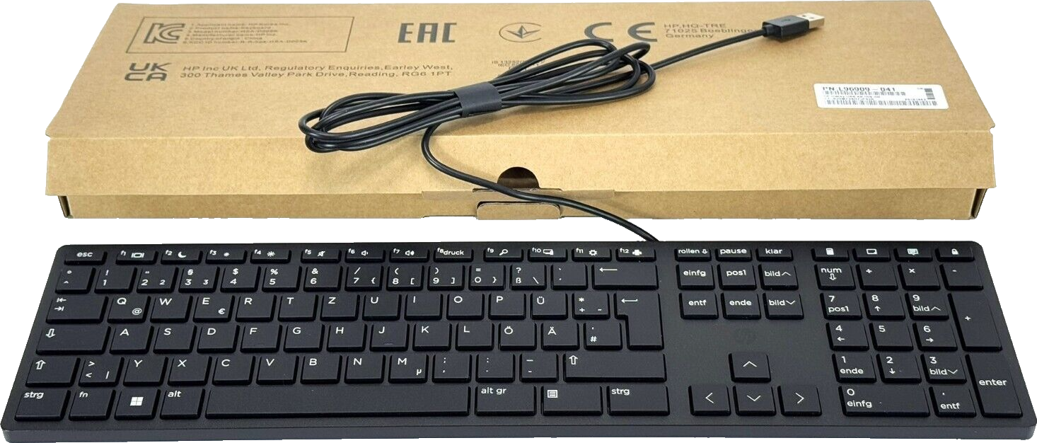 HP Wired USB Desktop Keyboard