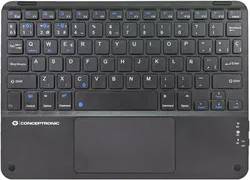 TOBIN01BES 10-Inch Bluetooth Touchpad Keyboard
