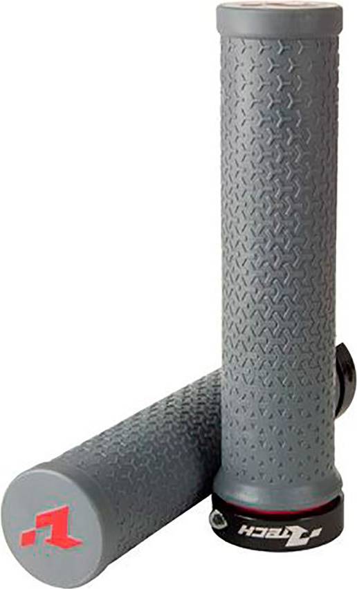 Bike grips R-Tech R-Bike Lock-On Griber Grå E-Cykel