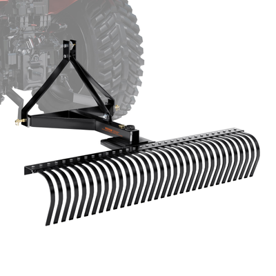 VEVOR Tow Behind Landscape Rake 60"