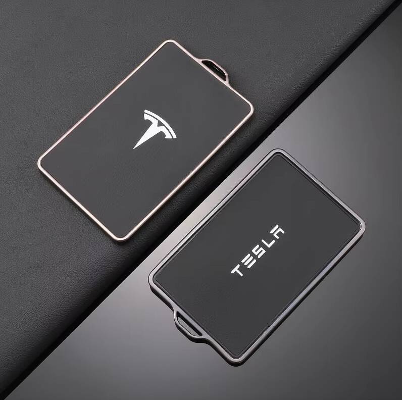 Tesla model y AX Trade TPU Leather Car Key Case Shell Cover Fob Tesla Model 3 Model S Model X Model Y