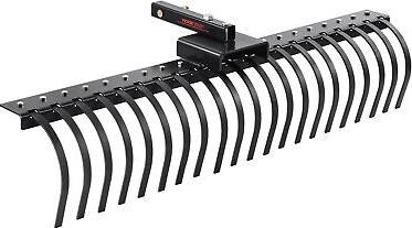 VEVOR Tow Behind Landscape Rake 60 Inch 21 Steel