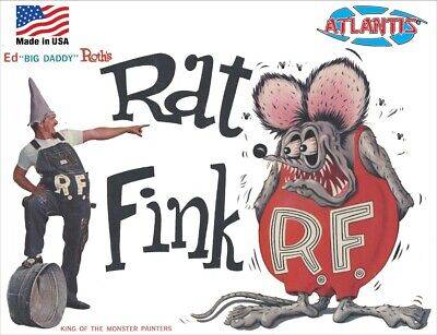 Atlantis Ed Roth Rat Fink Plastic Model Kit