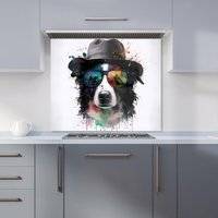 Warren Reed Collie Dog Kitchen Splashback 600mm x 750mm Splash Guard