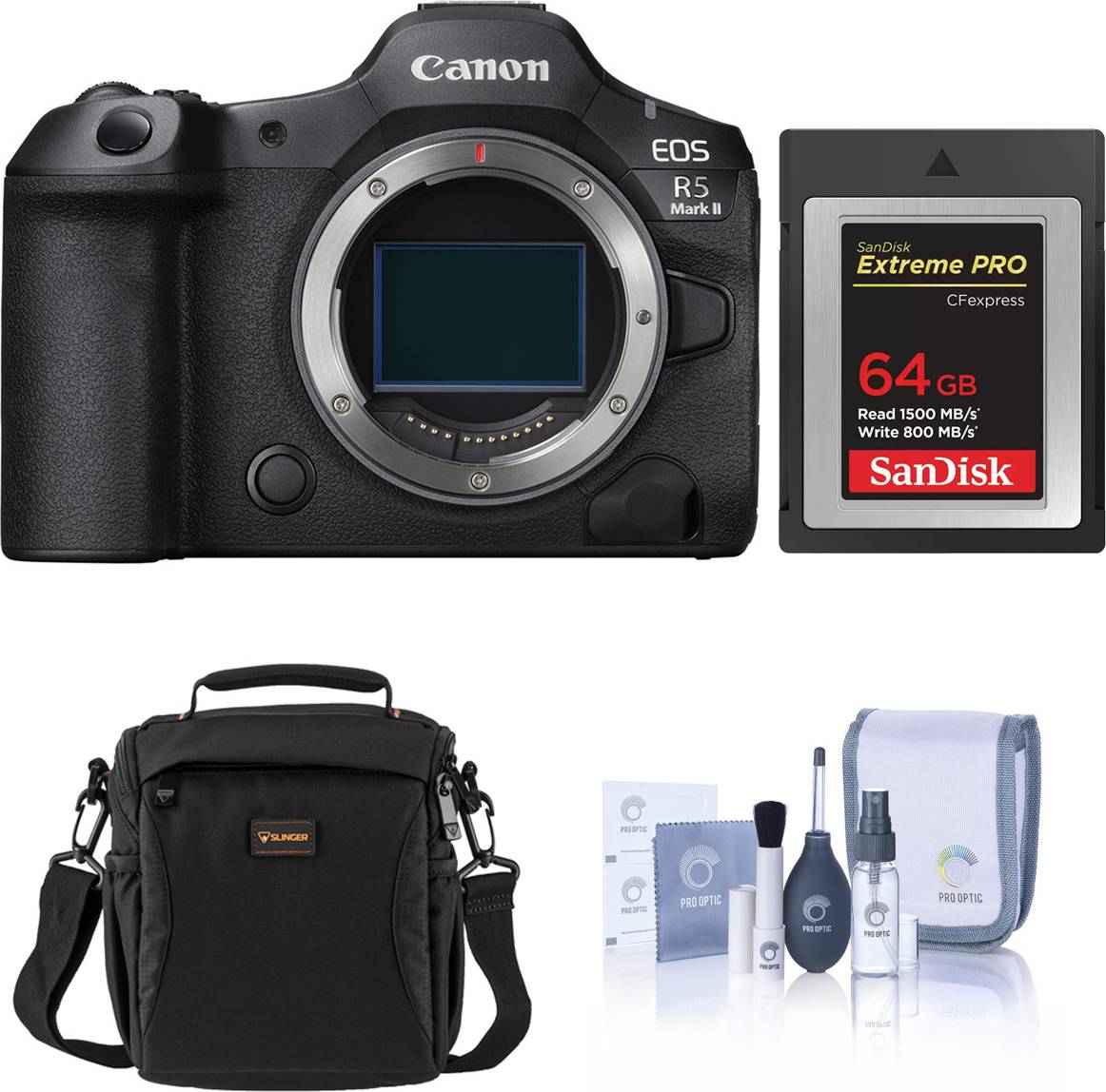 Canon r5 mirrorless Canon EOS R5 Mark II Mirrorless Camera with Included Value