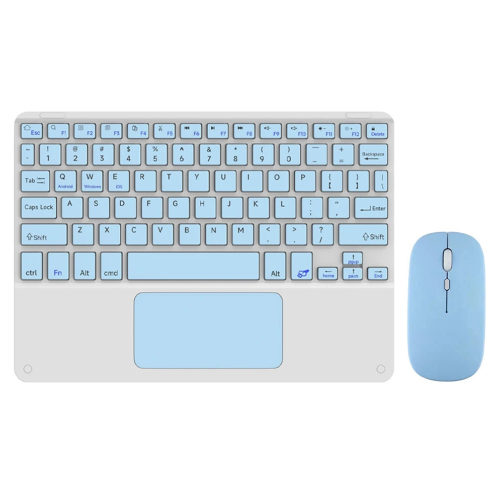 Spactz 10 Inches Touchpad Bluetooth Keyboard Combo Kit