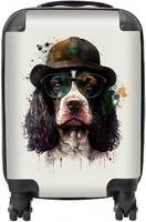 Warren Reed Springer Spaniel Dog Splashart Suitcase Multi Small