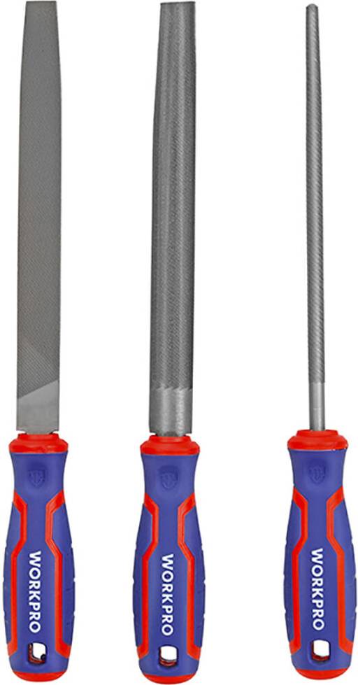 WORKPRO 3-Piece 8 Inch File Set Rasp