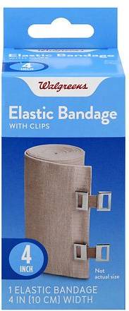 Walgreens Elastic Bandage 4 Inch Width