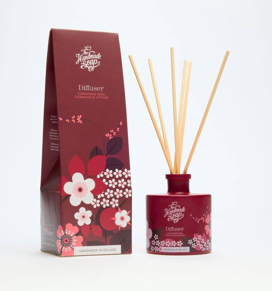 Coriander Seed Geranium Vetiver Reed Diffuser 200ml