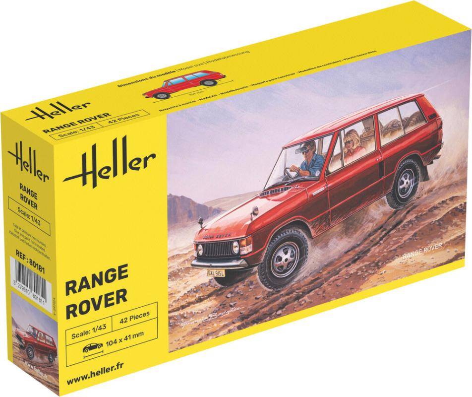 Heller Range Rover 1:43 Model Kit 80181