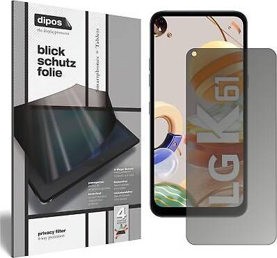 Dipos LG K61 Privacy Filter Screen Protector