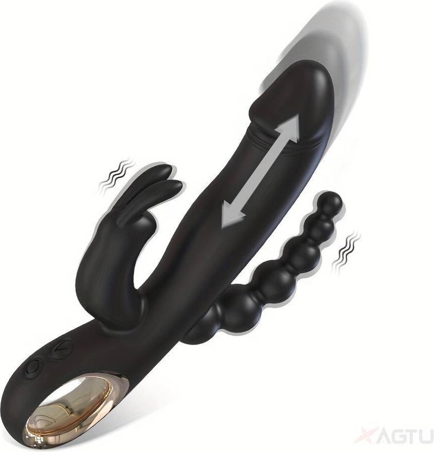 Thrusting dildo Sex Toys Thrusting Dildo Rabbit Vibrator 1pc