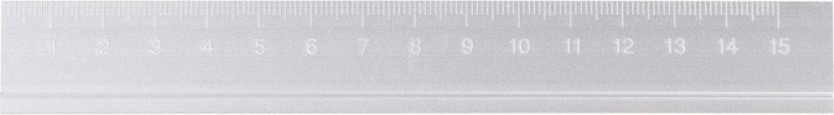 Muji Aluminum Ruler 15 cm