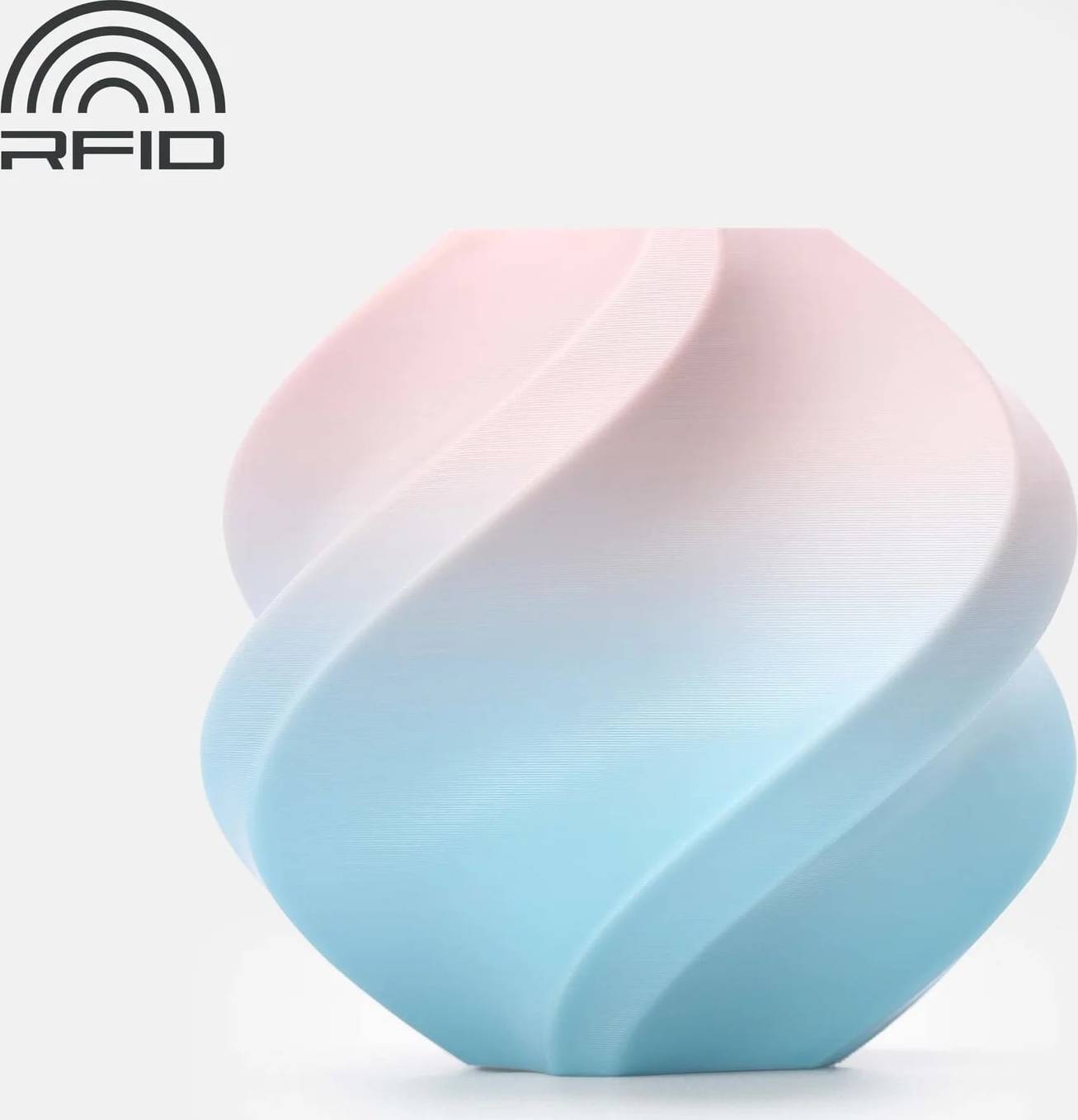 Bambu lab PLA Basic Gradient Cotton Candy Cloud Spool