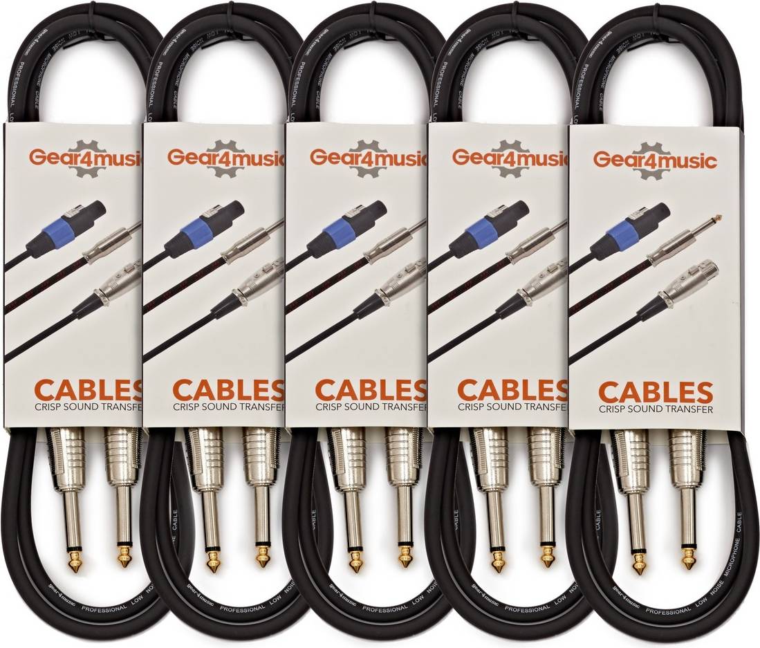 Essentials Jack Instrumentkabel 1m