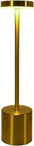 Flemye Simple LED Rechargeable Touch Metal Table Lamp