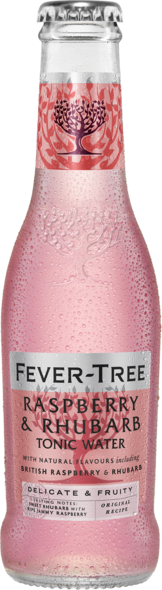 Fever tree tonic Fever-Tree Rapsberry & Rhubarb Tonic 200 ml