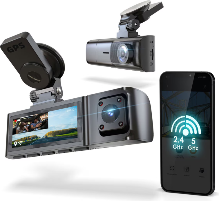4k dash cam Rexing R316-2 Channel 4K Dash Cam
