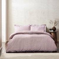 Barton Check Reversible Set Double