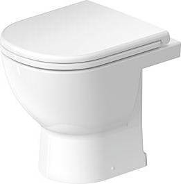 D-Code Stand-WC Rimless Tiefspüler 370x480x400mm
