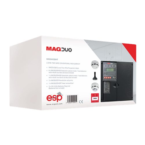 ESP Security MAGDUO2KIT 2 Zone Two-Wire Conventional Fire Alarm Kit
