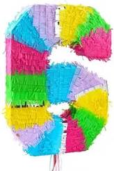Pinata In De Vorm Nummer 6