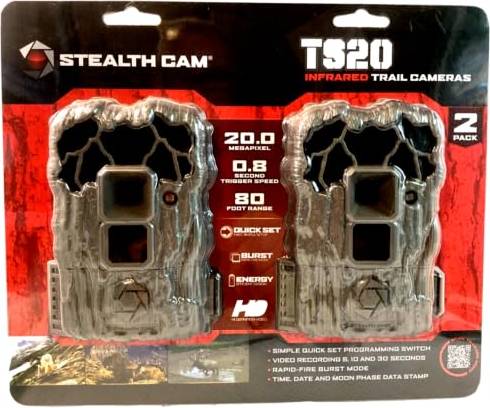 20MP Trail Camera 2-Pack
