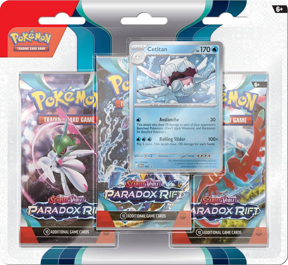 Pokémon Scarlet & Violet Paradox Rift Triple Pack