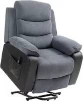 Homcom Power-Lift Riser and Remote Control Armchair 108cm