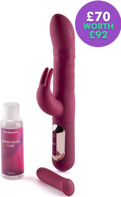 Thrusting Sex Toys Ann Summers Thrusting Rabbit Set 100ml