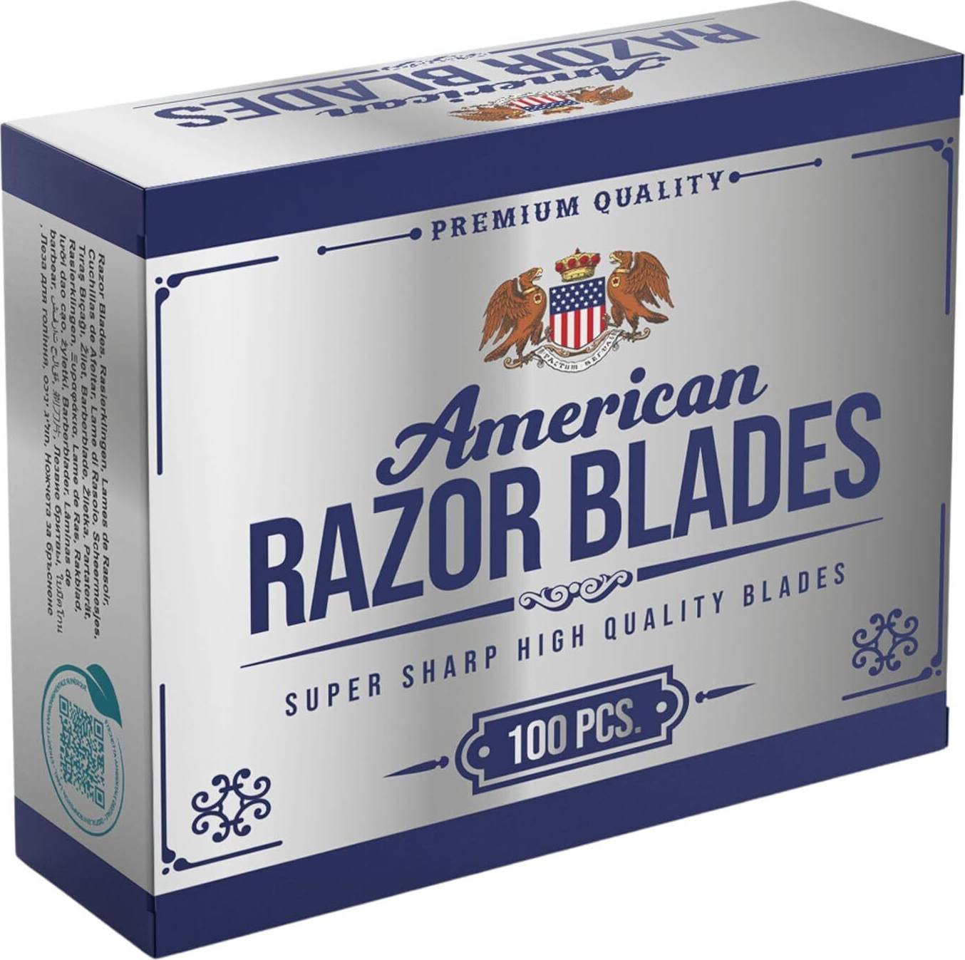 American Double Edge Razor Blades 100pcs