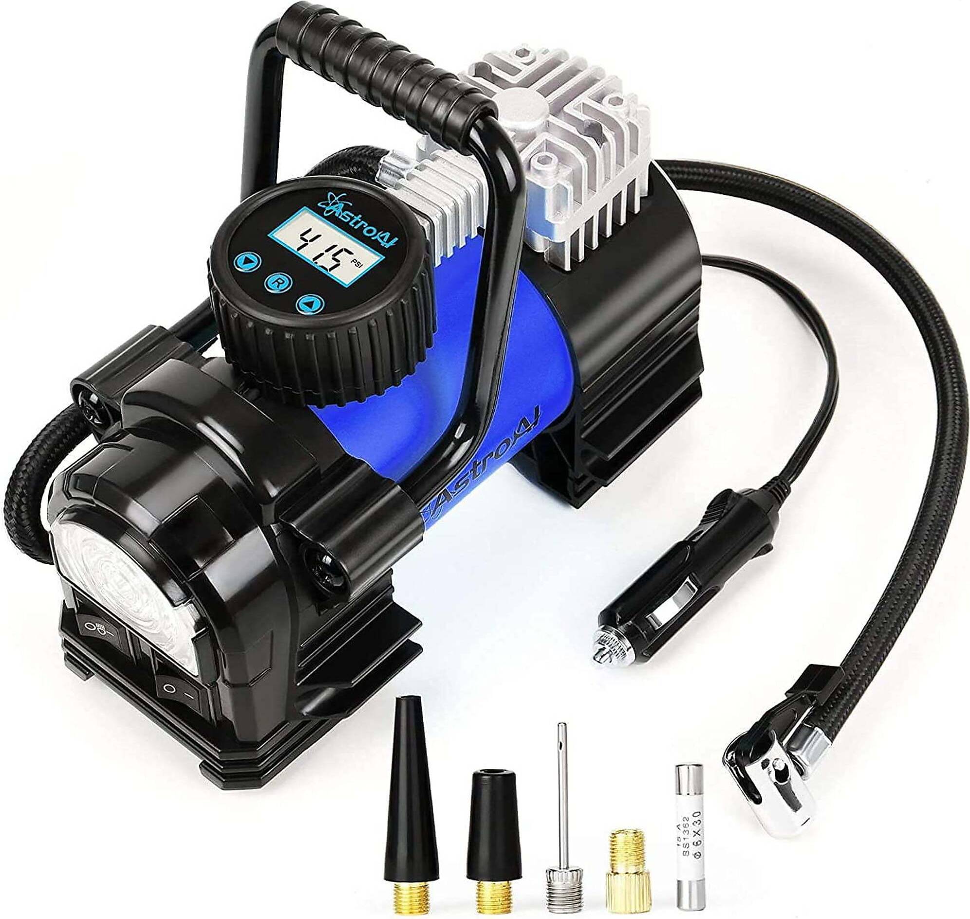 Tire inflator AstroAI Tire Inflator Air Compressor ASIAC300BL