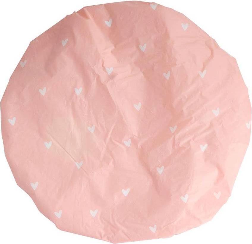 Brushworks Reversible Shower Cap - Rosa