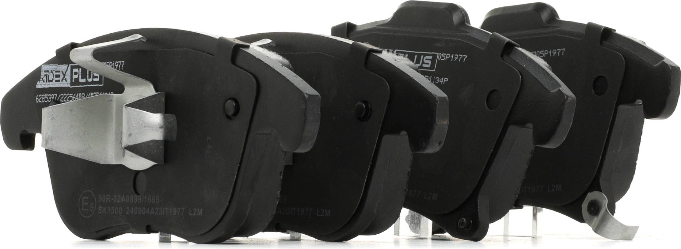 Ridex Plus Brake Pad Set Front Axle