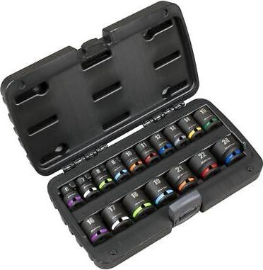 Sealey Impact Set 3/8" 17pc 6 Point Socket Bit