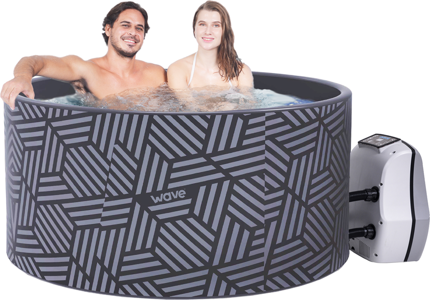 Wave Inflatable Hot Tub Vienna Drop Stitch Spa