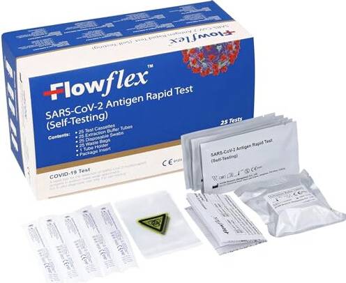 Covid tests Flowflex One Step Lateral Flow Test Kit 25 pcs