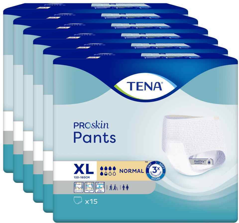 TENA Incontinence Pant Disposable 6 x 90 Count